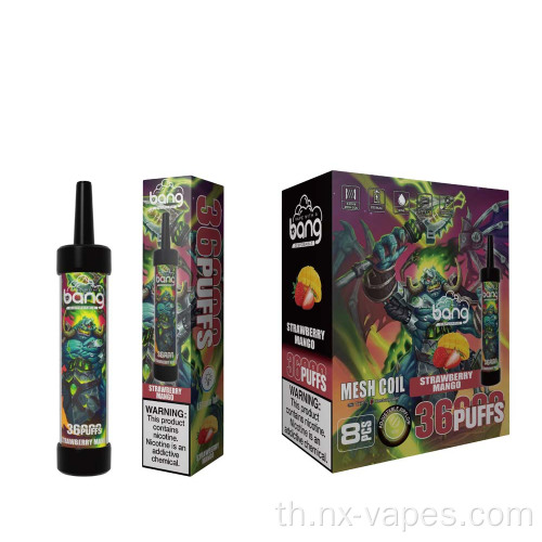 Bang 36000 Puffs ราคา Vape ที่ใช้แล้วทิ้ง